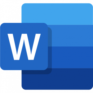 Microsoft office word logo